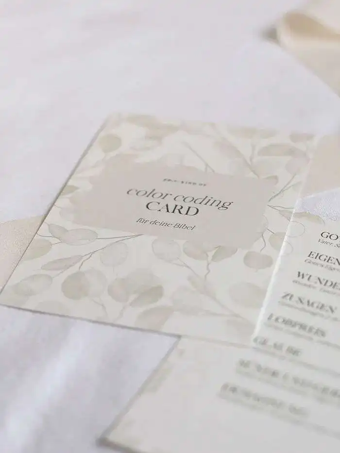 Besinnliche christliche Karten für Bibel- und Glaubensbotschaften.