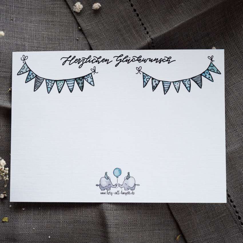 Eltern, Baby-Kartenset 2 Herzlichen Glückwunsch Karte mit Bärchen und Ballon, Geburtstagswünsche, christliche Grußkarte.