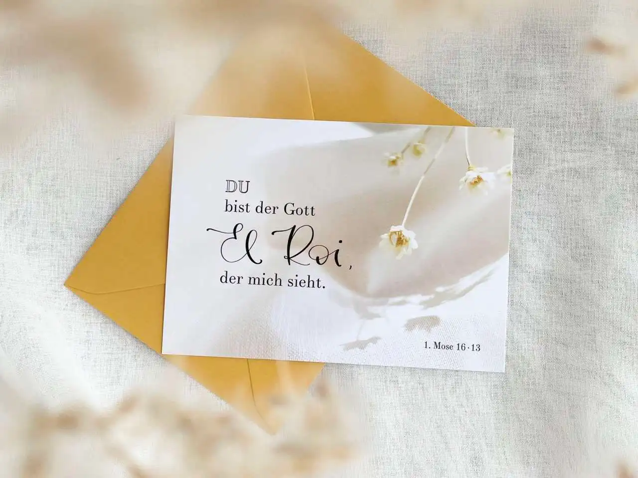 Frieden, christliche Botschaft, evangelische Karte, religiöse Grüße, Glaube, Bibelzitat, geistliche Karte.