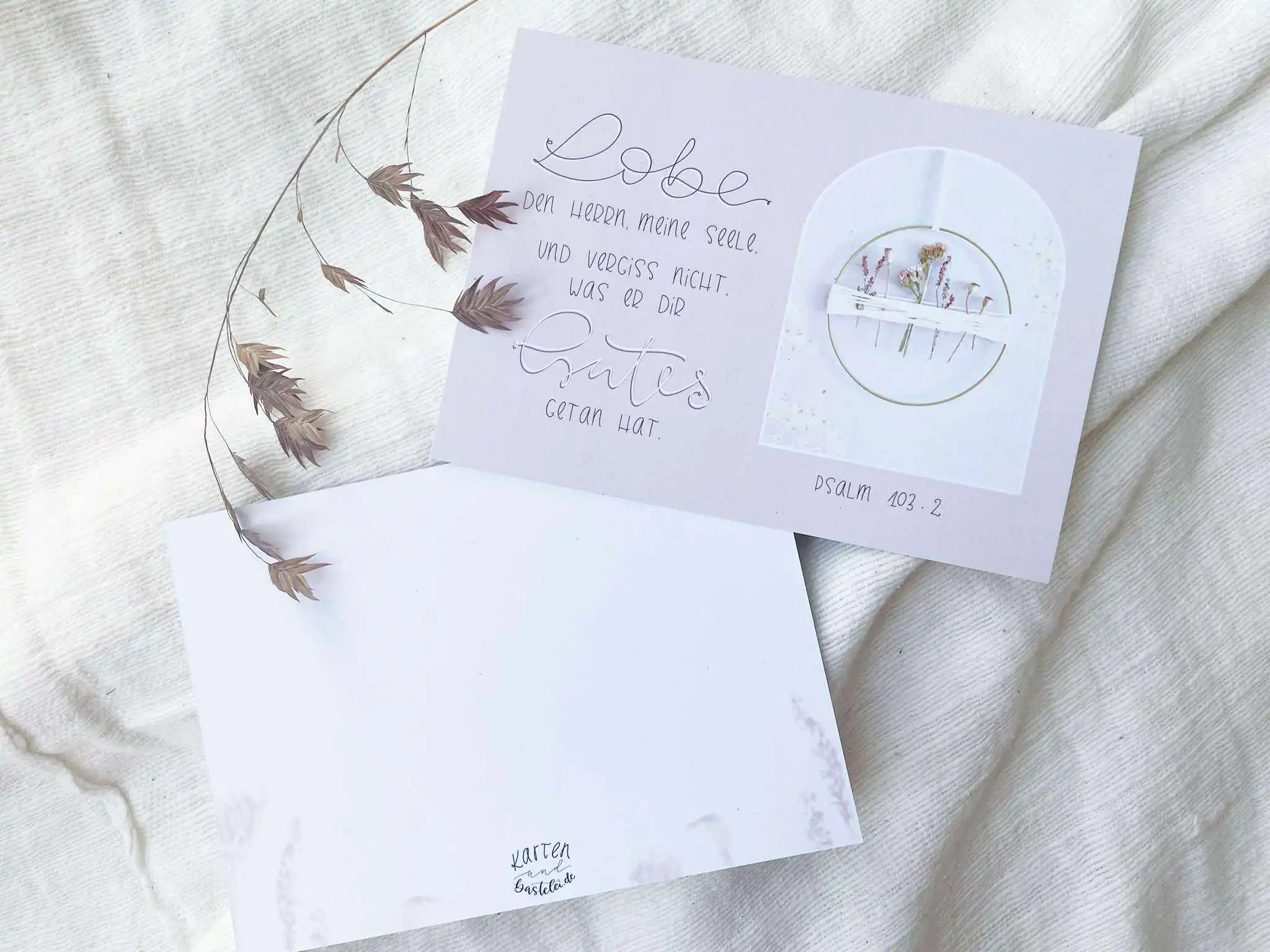 3x Lobe den Herrn meine Seele | Postkarte 4 Gebetkarte mit Psalm 103.2, christliche Inspiration, religiöse Karten, Jesus-Gebet.