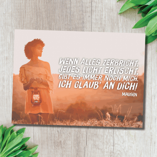 Licht und Glauben, christliche Botschaft, inspirierende Zitate, christliche Bilder, Madsen.