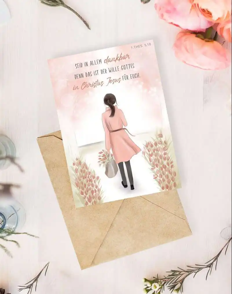 Glaubenskarte mit christlichem Zitat, religiöse Grußkarte, christliche Inspiration, christliche Botschaft, Glaubensgruß, Jesus Christus, christliches Geschenk, christliche Dekoration.