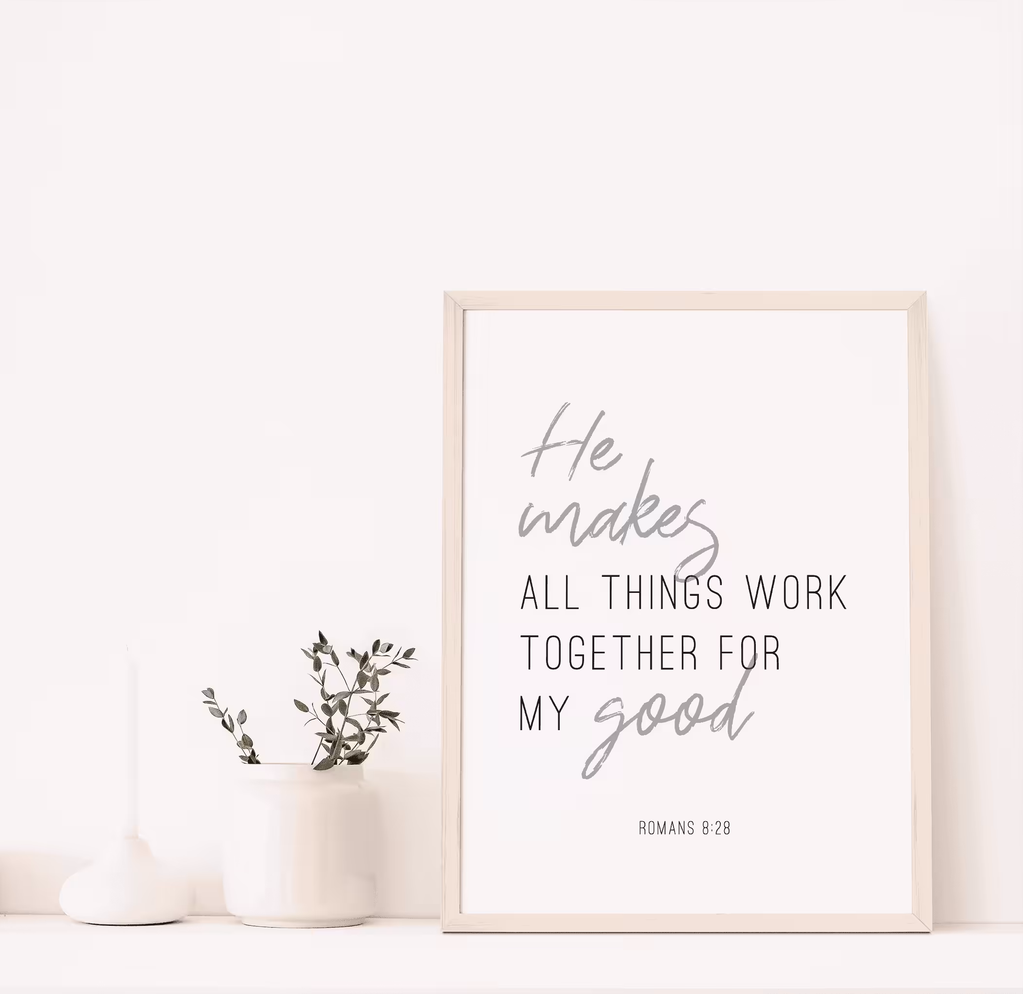 Glaubensbilder Für Christliche Marken, Christliche Dekoration, Bibelvers Wandkunst.