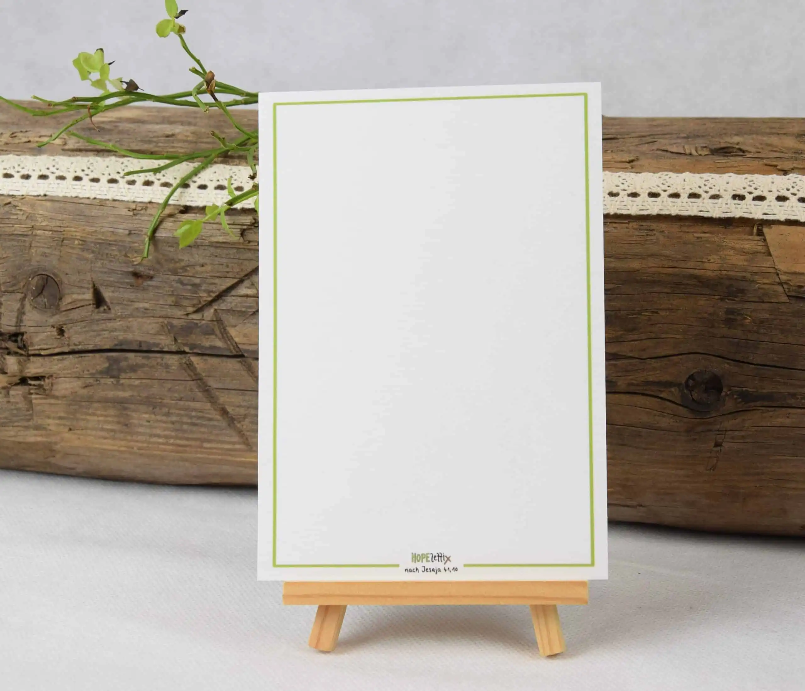 Karte Keine Angst 3 Segenskarte mit christlichem Motiv, christliche Grußkarte, christliche Dekoration.