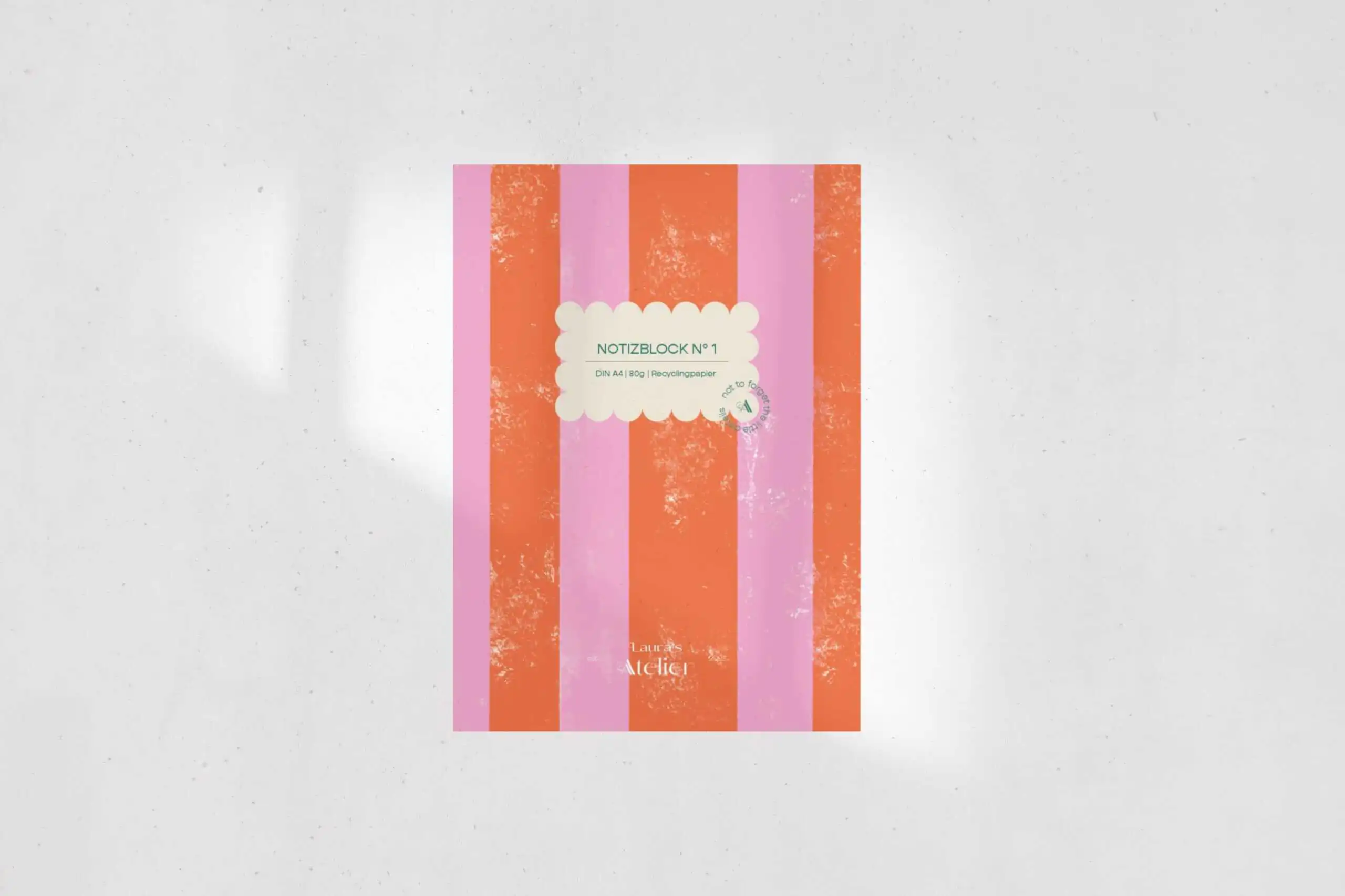 Notizblock mit christlichemDesign, ideal für christliche Marken und Inspirationen.