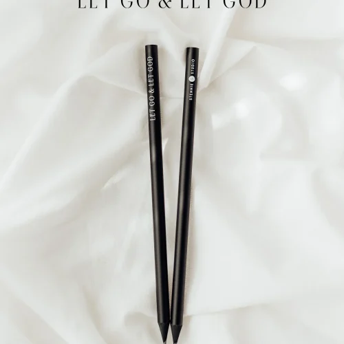 christliches Produkt Let Go & Let God - Bleistift