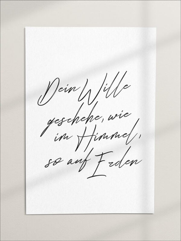 Offenes christliches Zitat auf Papier, inspirierende Botschaft, Glaube, Hoffnung, Liebe, christliche Werte.