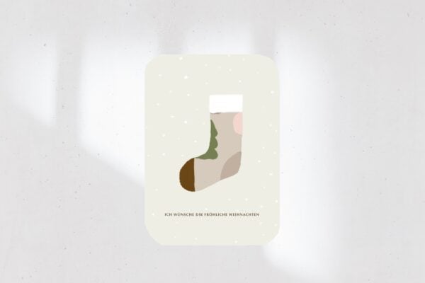 Frohe Weihnachten christliche Grußkarte mit Bibelvers auf Mookho.de, christliche Marken.