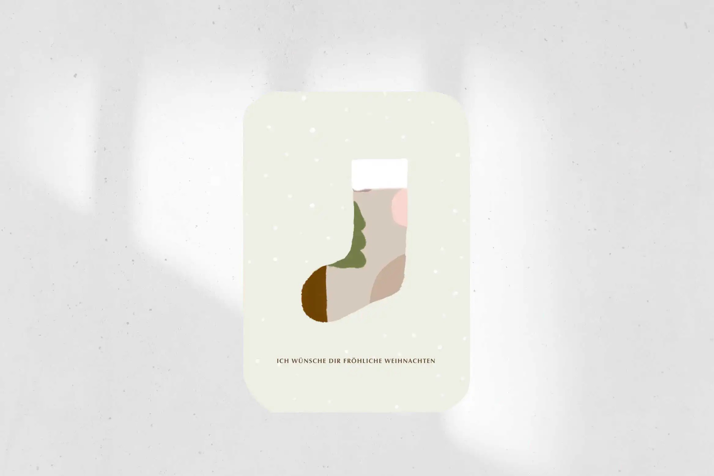 Frohe Weihnachten christliche Grußkarte mit Bibelvers auf Mookho.de, christliche Marken.