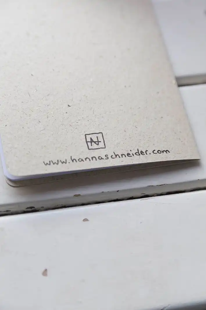 Klappkarte A6 Gänseblümchen 3 Nachhaltiges Notizbuch mit christlichem Design, Geschenkidee für Gläubige.