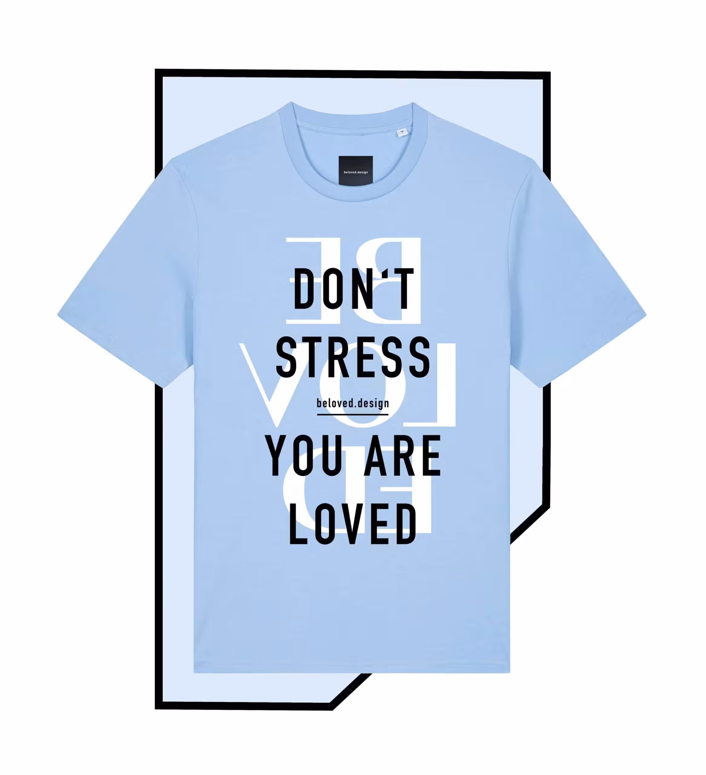 Stilvolles christliches T-Shirt mit inspirierendem Aufdruck und religiöser Botschaft.