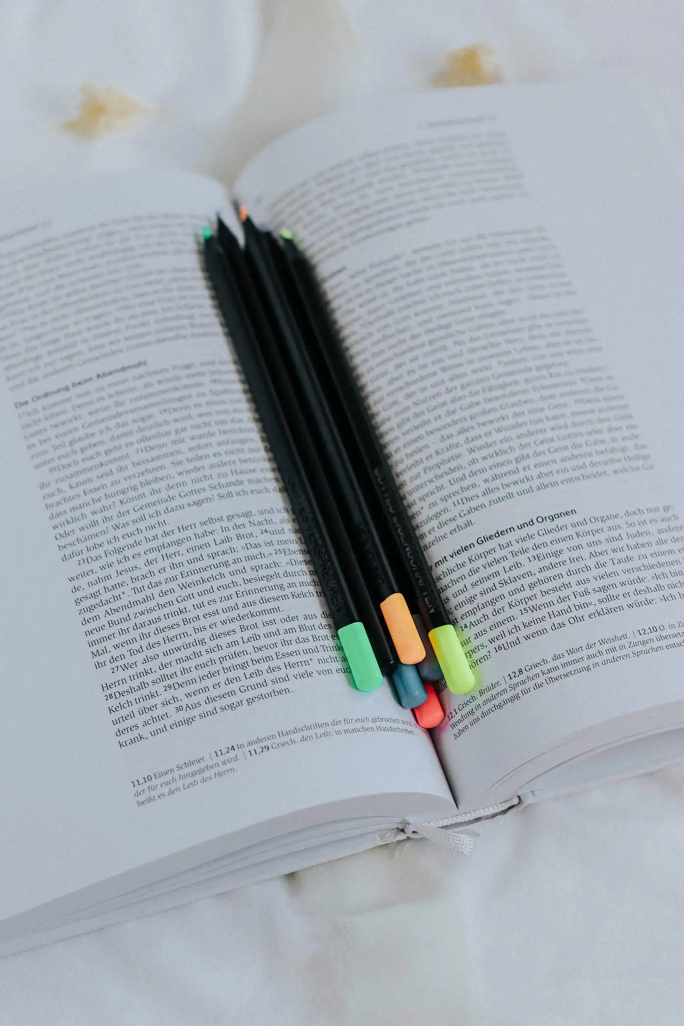 Bibel-Markierstifte mit System • neon 6 Gottesdienst Bibelstudium christliche Marken christliche Geschenke religiöse Produkte Online-Marktplatz.