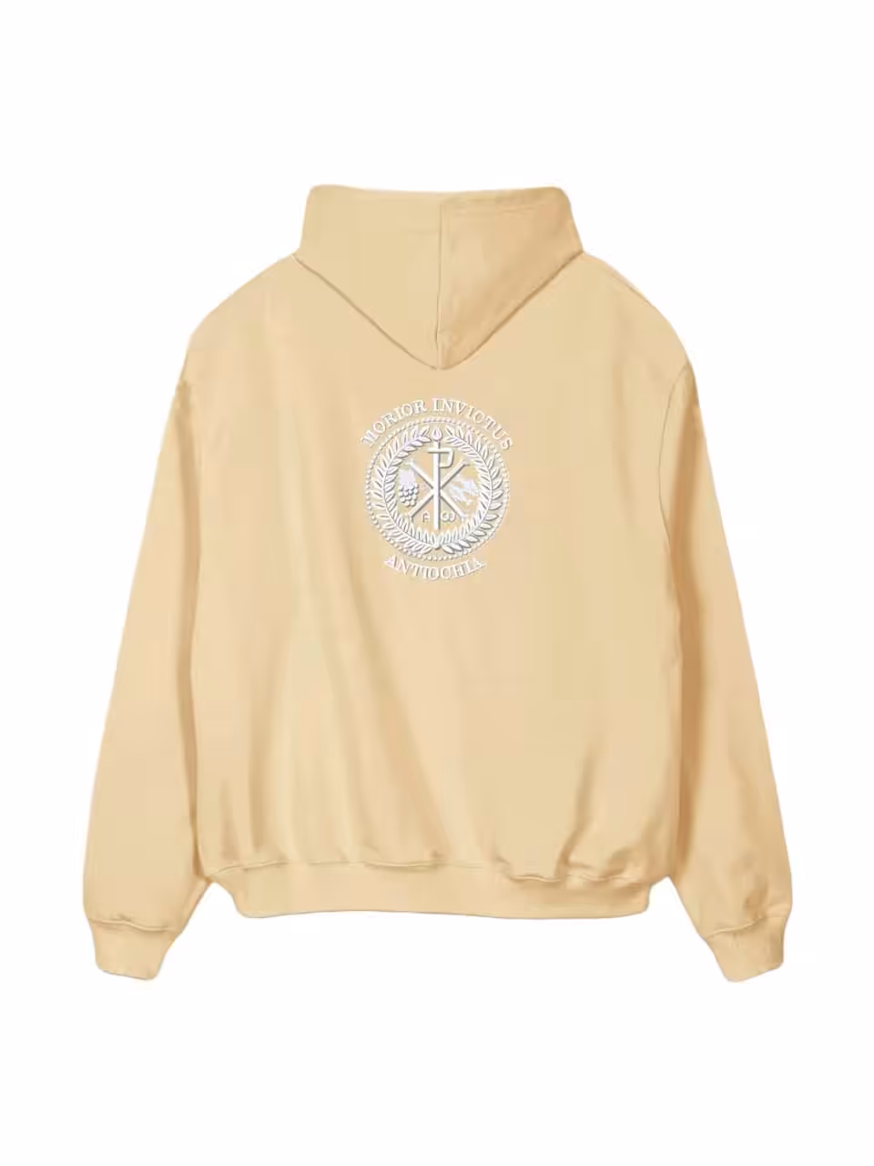 Oversize Hoodie - "Invictus" 6 Hoodie mit christlichem Logo und Bibelvers, bequemer Pullover für Christen.