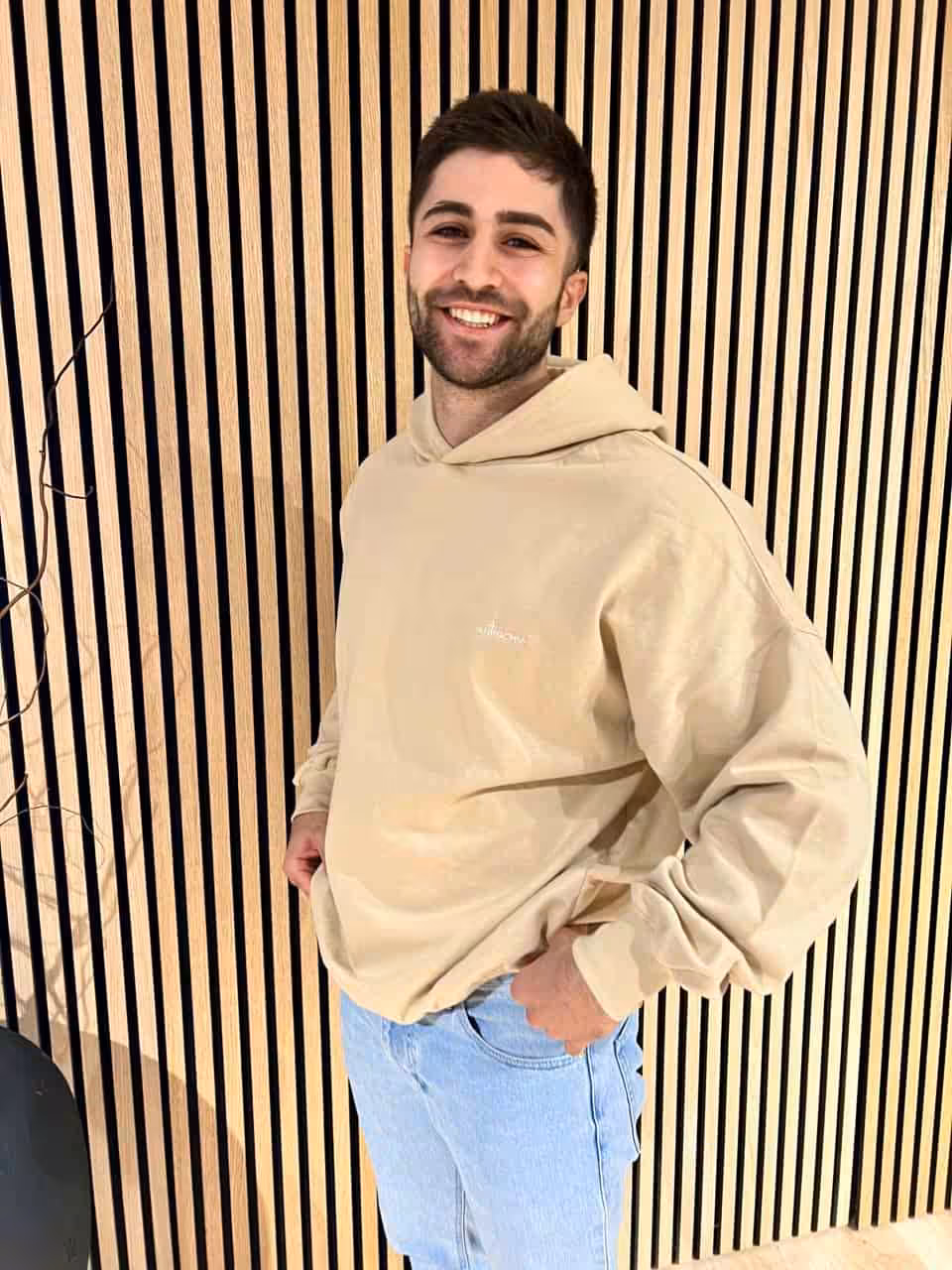 Oversize Hoodie - "Invictus" 3 Modernes Christliches Hoodie - Mookho.de christliche Marken Mode.