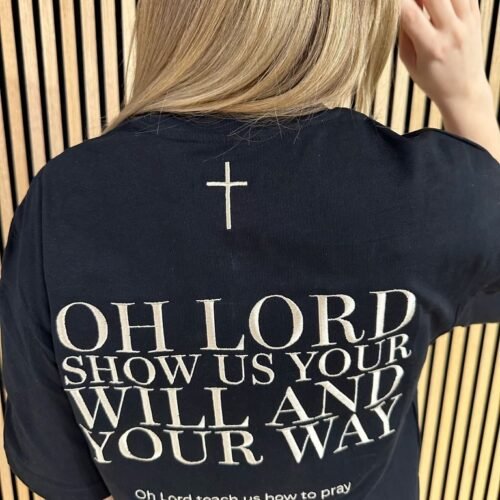 christliches Produkt Heavy Oversize T-Shirt - "YOUR WILL"