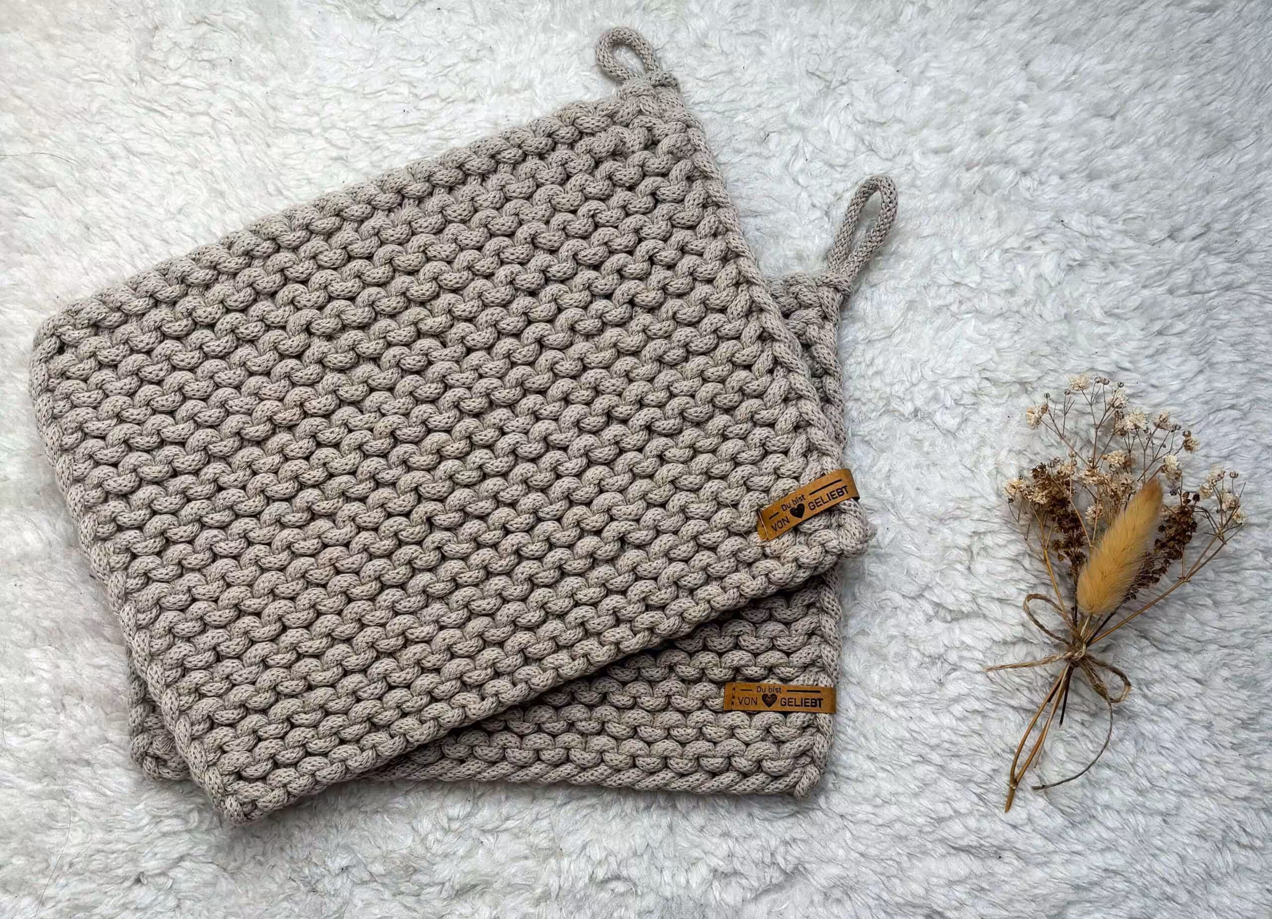 Wollte Tasche mit Bibelvers "Du bist von Gott geliebt".