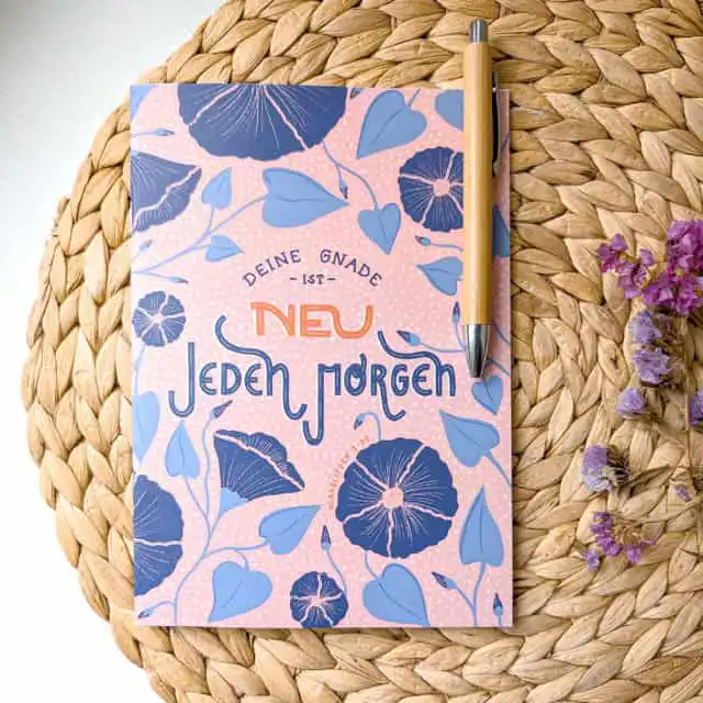 Segensbüchlein Set mit 3 Notizbüchern 3 Gebetsnotizbuch mit christlichem Design, Motivation und Glauben, Geschenkidee, christliche Marke.