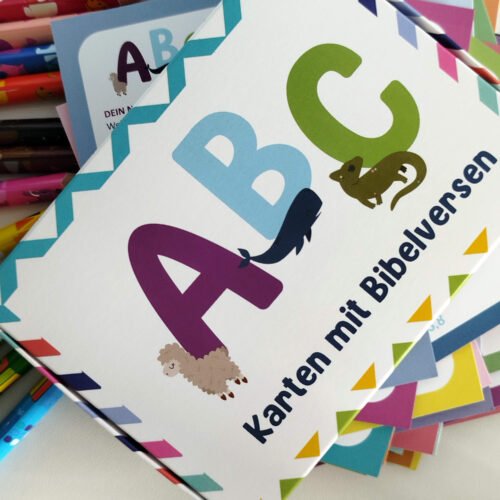 christliche Kleidung ABC Karten mit Bibelversen (Set) quicklebendig