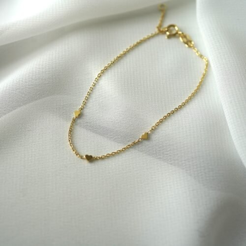 christliche Kleidung Armband "ENDLESS LOVE" | 925 Sterling Silber (vergoldet) mookho