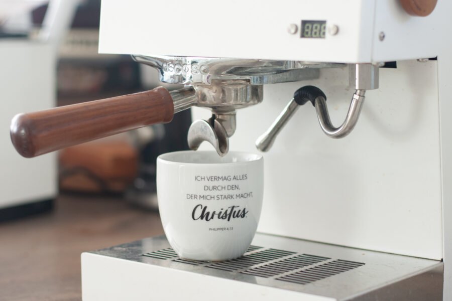 Christliche Geschenktasse – hochwertig bedruckte Tasse mit Bibelvers Philipper 4,13