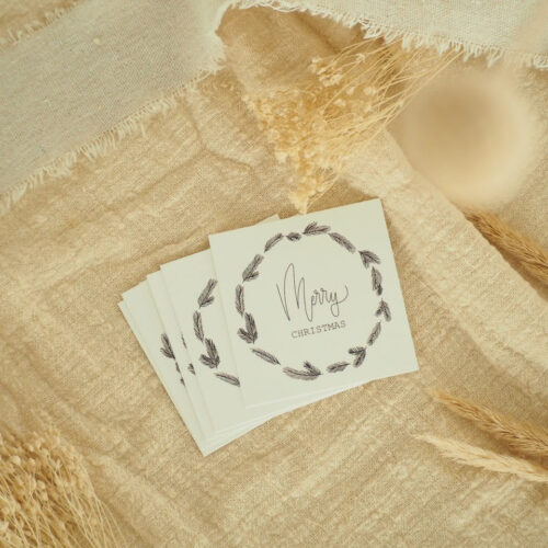 christliche Kleidung Merry Christmas, Minikartenset, 6er Kartenset [archiv_marke]