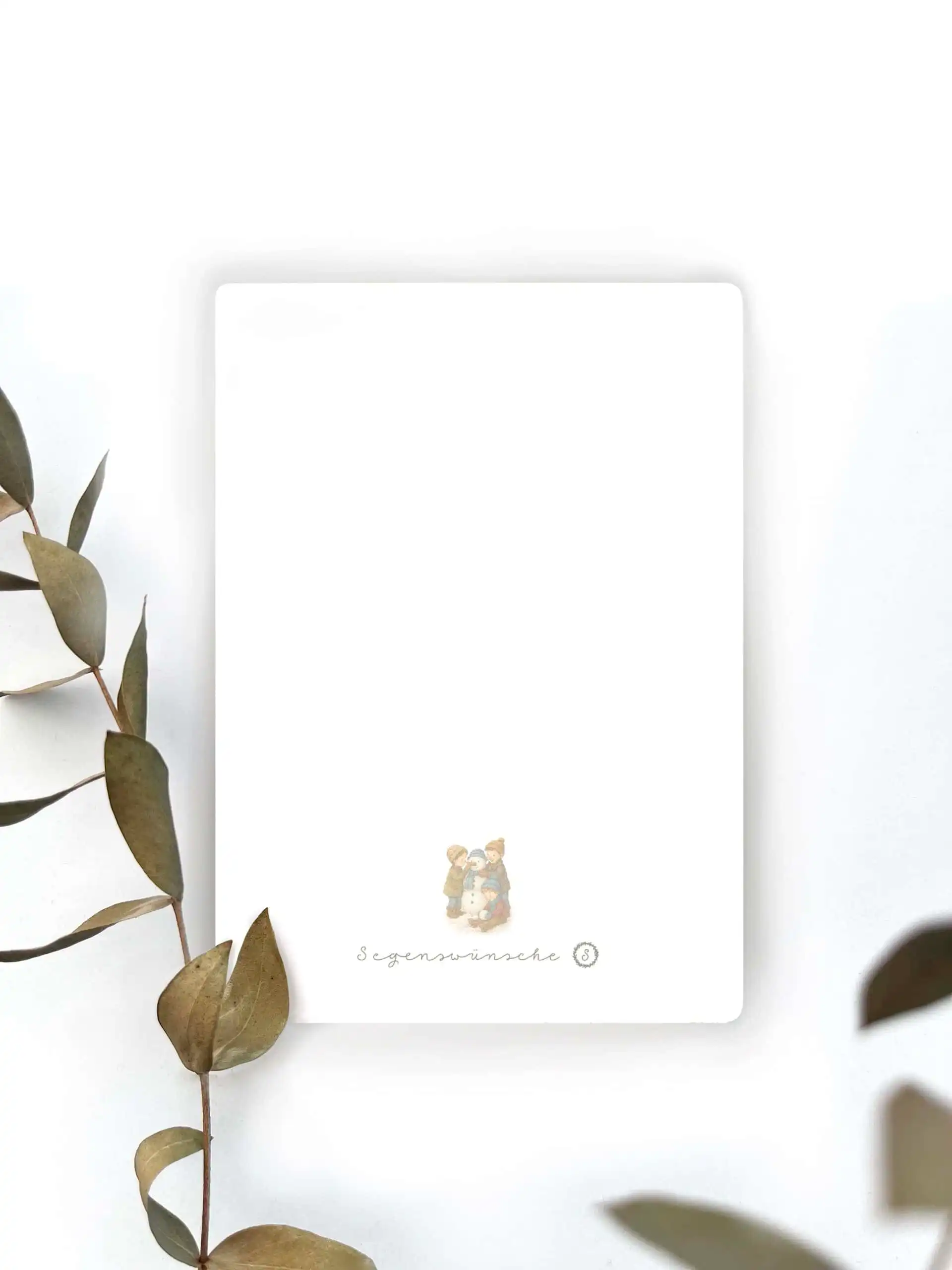 Christliche Weihnachtskarte für Kinder Karte Weihnachten christliche Geschenke für Mädchen und Jungs Sonntagsschule Weihnachtsgeschenk 2 Zauberhafte Weihnachtskarte mit Schneemann und Schneefiguren, festliche Grußkarte für Weihnachten.