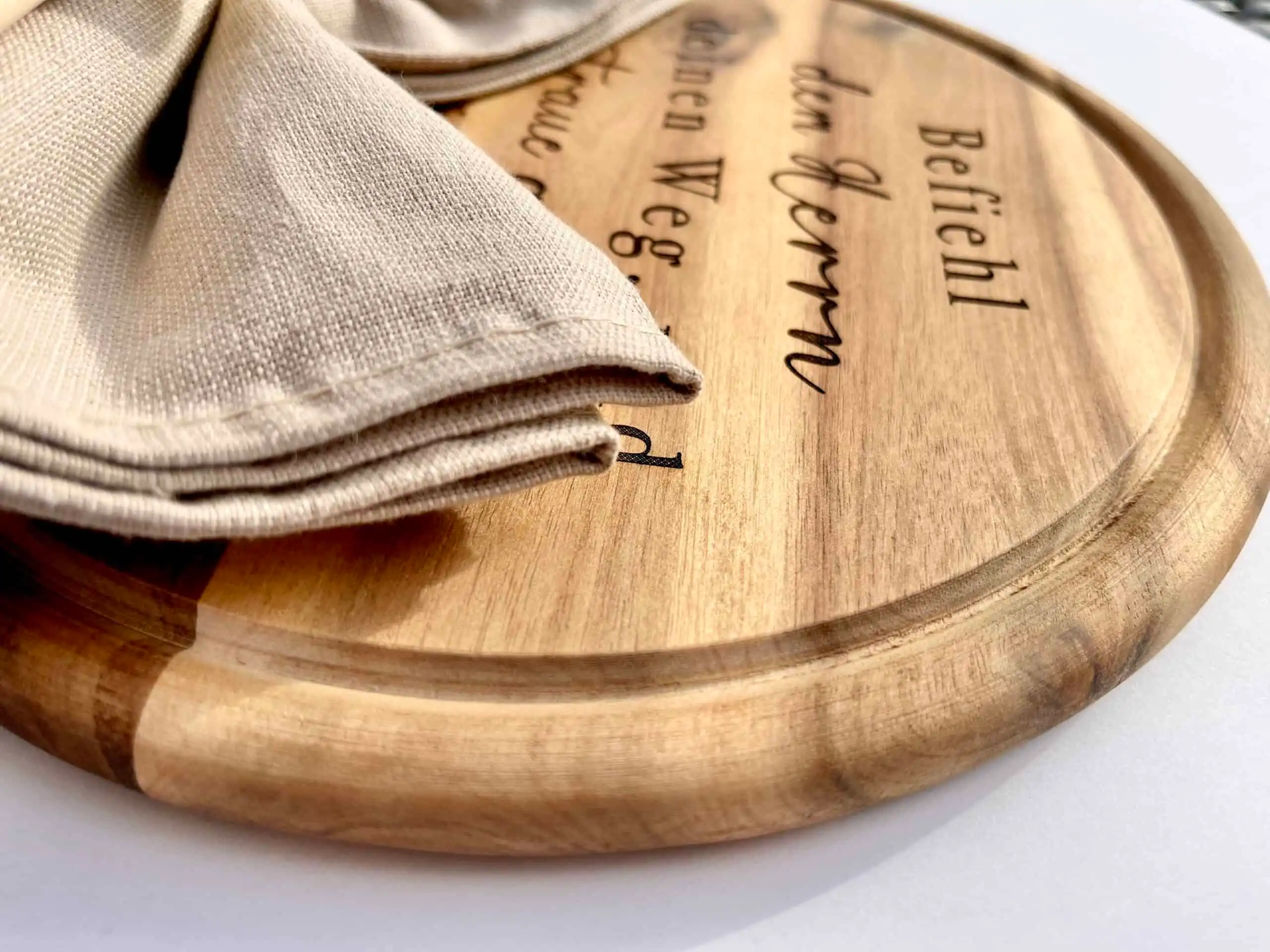 Weihnachtsgeschenk Set, Geschenkset für Frauen mit Bibelvers Schneidebrett graviert Mütter geschenk Set für Mama 5 Segensspruch auf Holzbrett, christliche Geschenkidee, religiöse Wanddekoration.