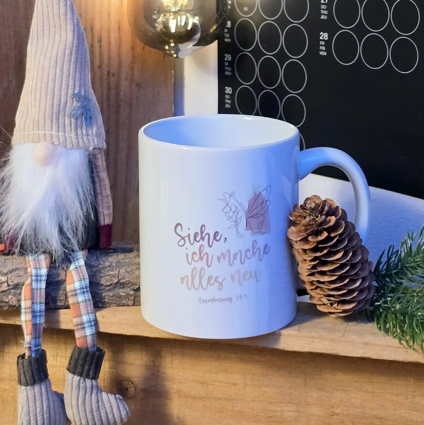 Segenssprüche Auf Christlicher Tasse, Geschenk, Religiös, Glaube, Inspiration, Kaffee, Christliche Botschaft.