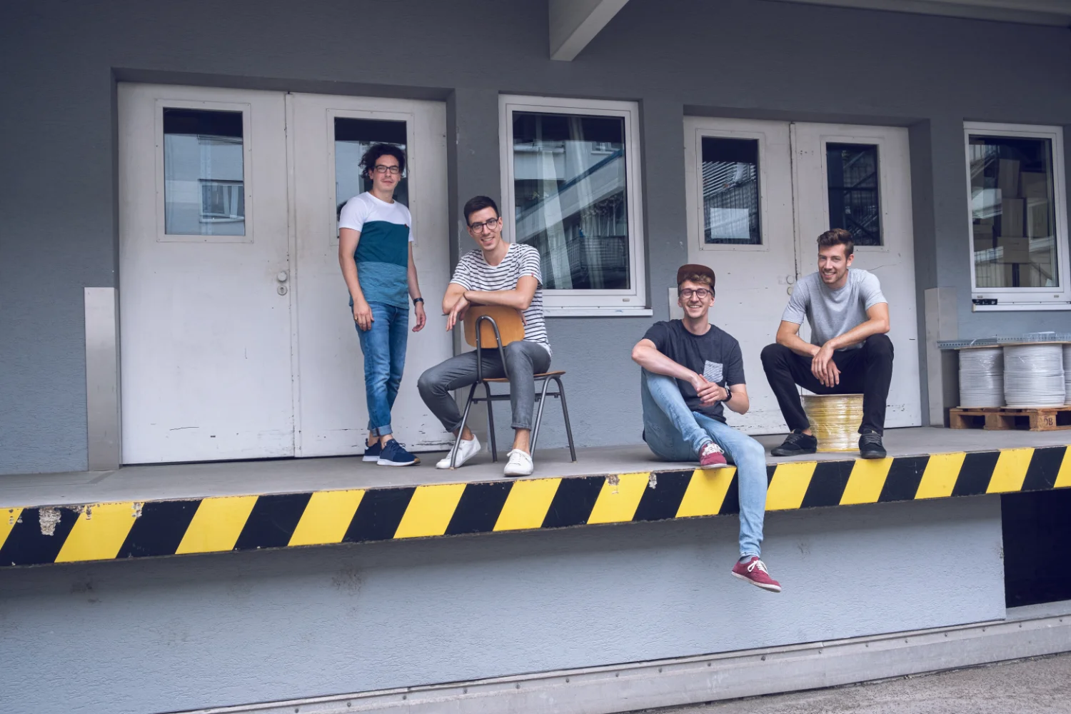 Gruppenbild der Gründer von mookho