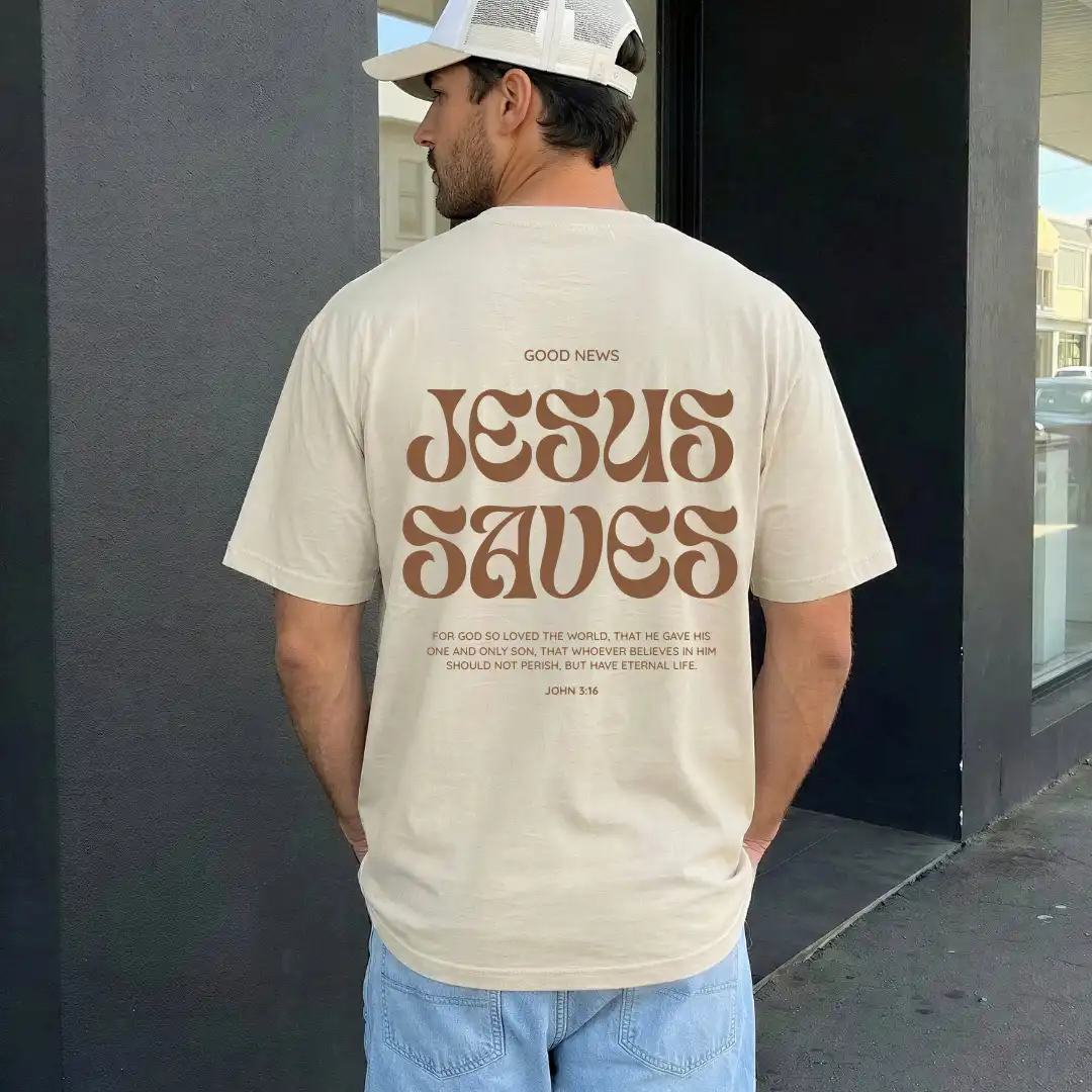 T-Shirt JESUS SAVES 1 T-Shirt JESUS SAVES