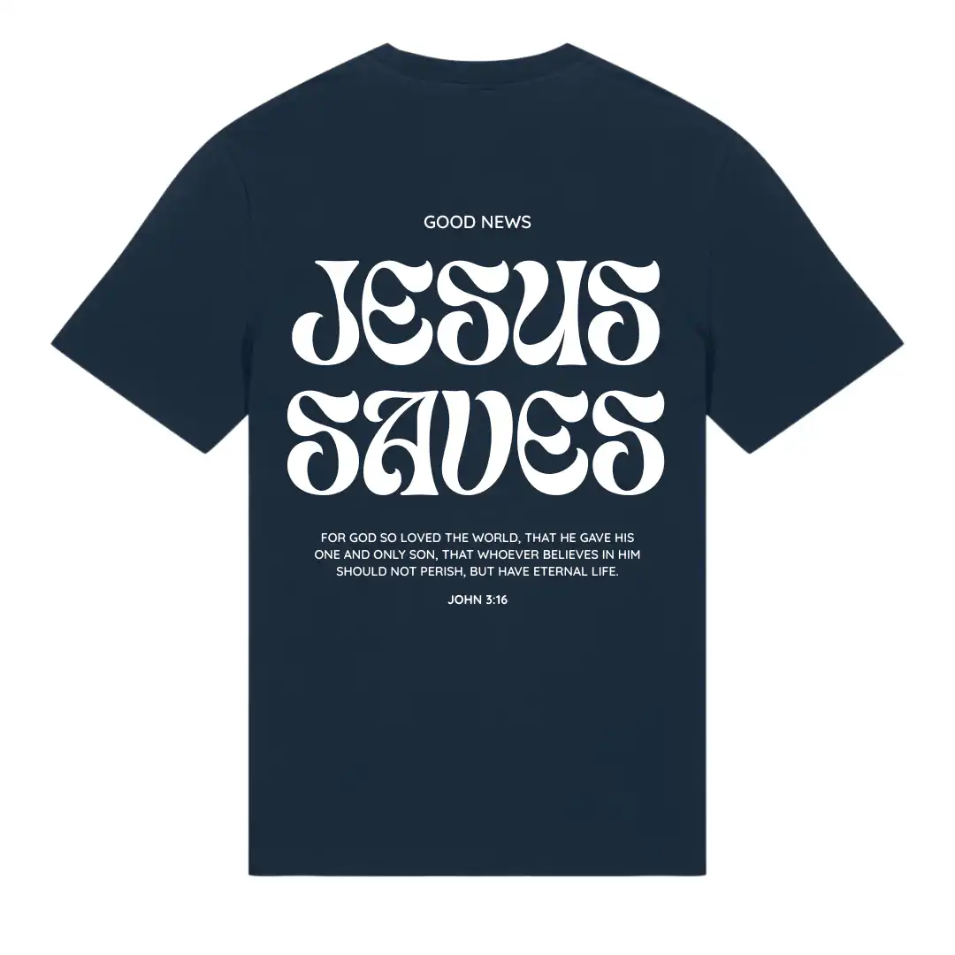 T-Shirt JESUS SAVES 4 T-Shirt JESUS SAVES – Bild 4