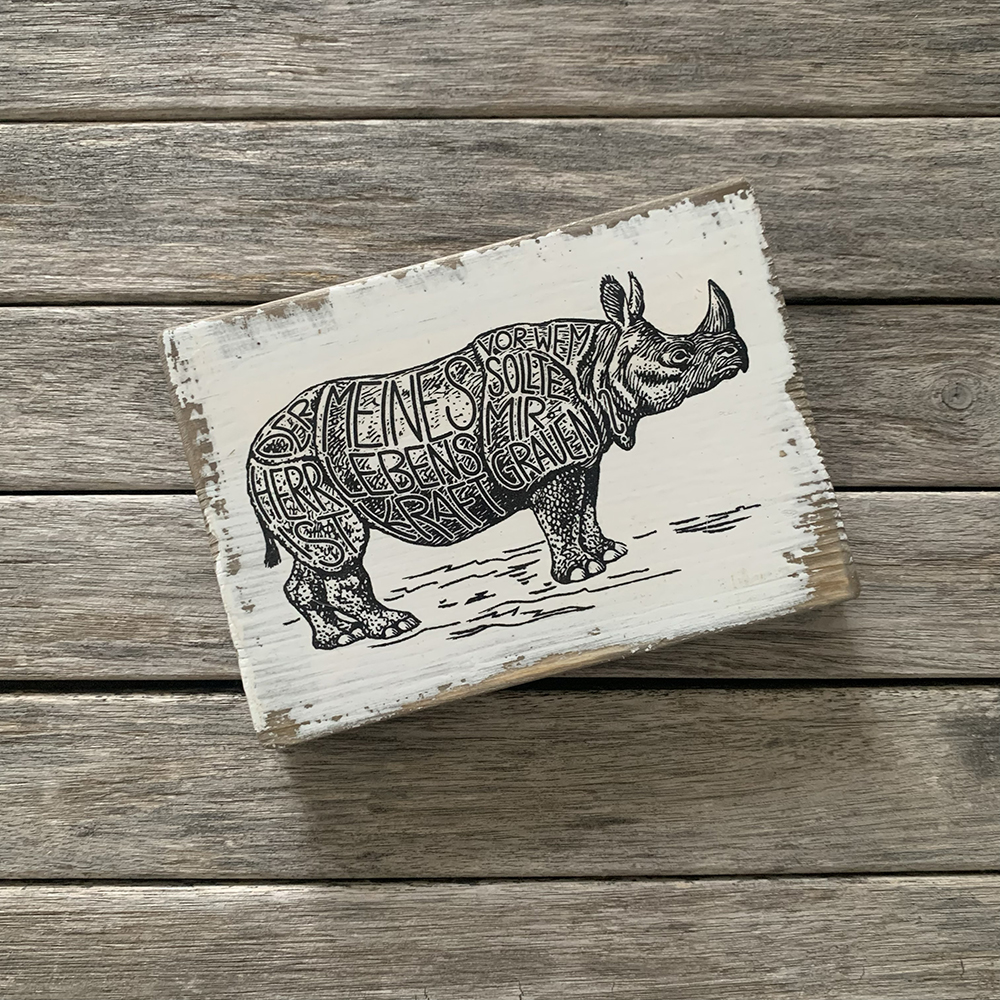 Dekoschild "Hippo" 4 Dekoschild "Hippo" – Bild 4