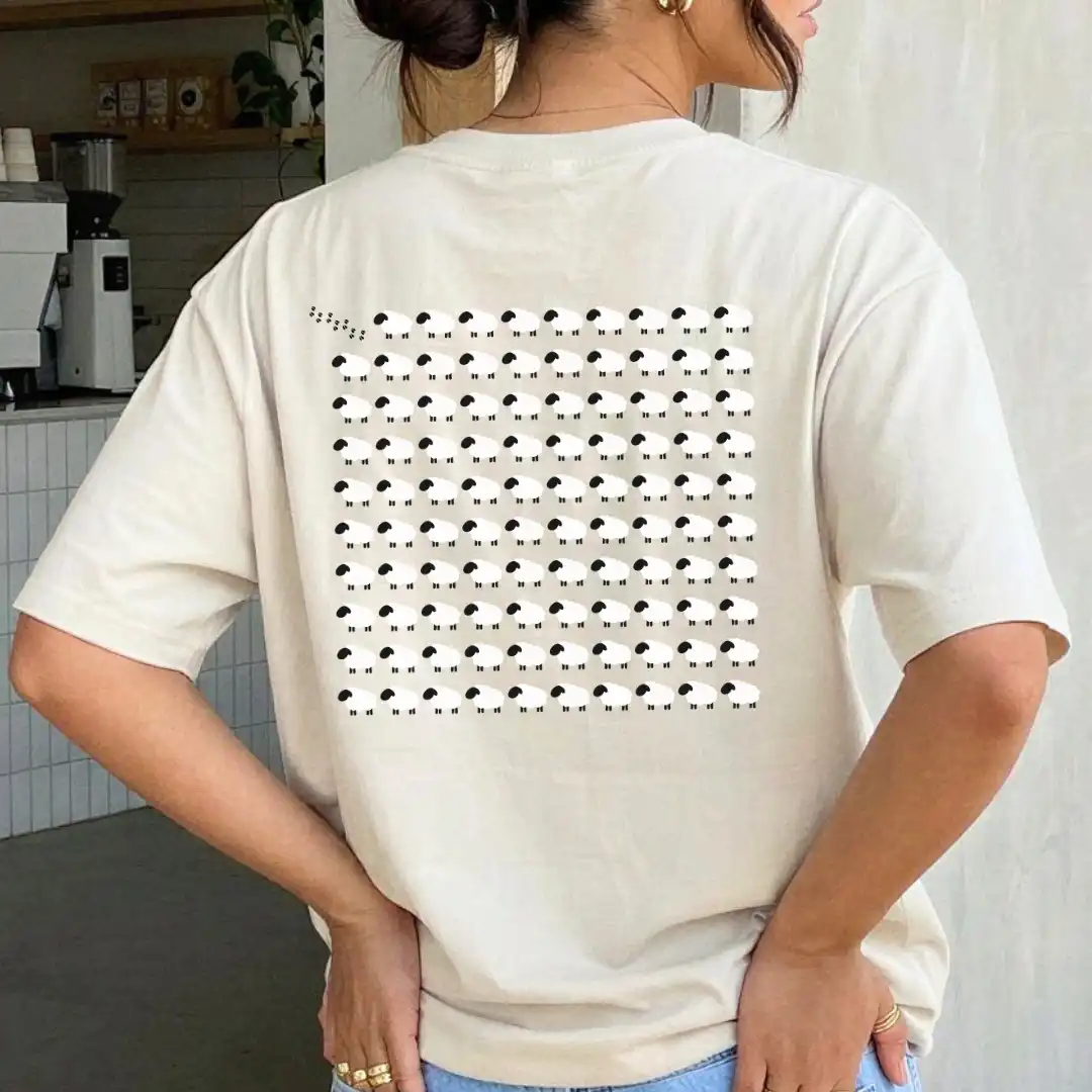 DAS VERLORENE SCHAF – Christliches T-Shirt | Lukas 15,4-6 1 DAS VERLORENE SCHAF – Christliches T-Shirt | Lukas 15,4-6