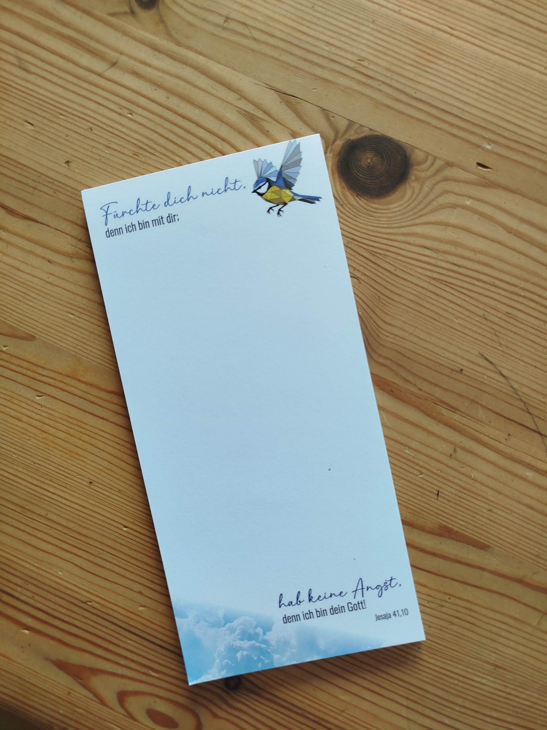 Fürchte dich nicht - Block zur Jahreslosung 2027 1 Fürchte dich nicht - Block zur Jahreslosung 2027
