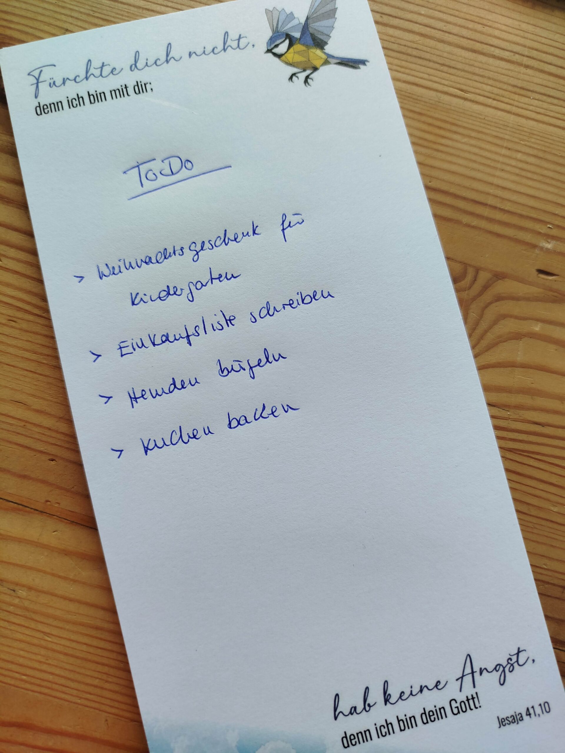 Fürchte dich nicht - Block zur Jahreslosung 2027 3 Fürchte dich nicht - Block zur Jahreslosung 2027 – Bild 3